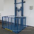 5m Hydraulic Cargo Lift Vertical Warehouse Cargo Elevator Guide Rail Lift Tables